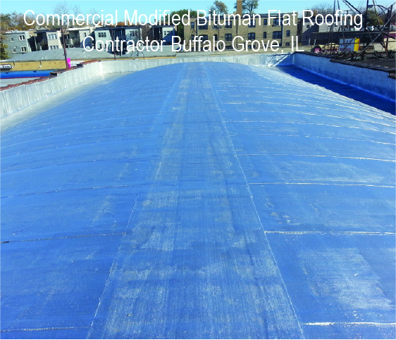 Commercial Flat Roof Modified Bitumen In Buffalo Grove Il 60089